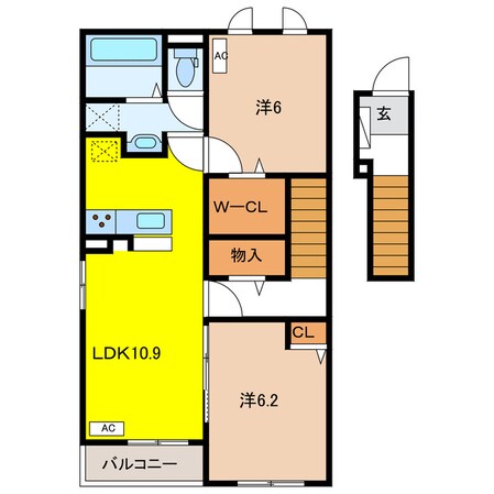 センシア七条　南の物件間取画像